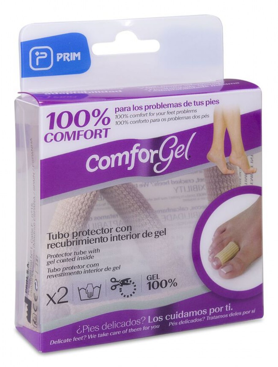 comforsil tubo protector con recubrimiento interior de gel