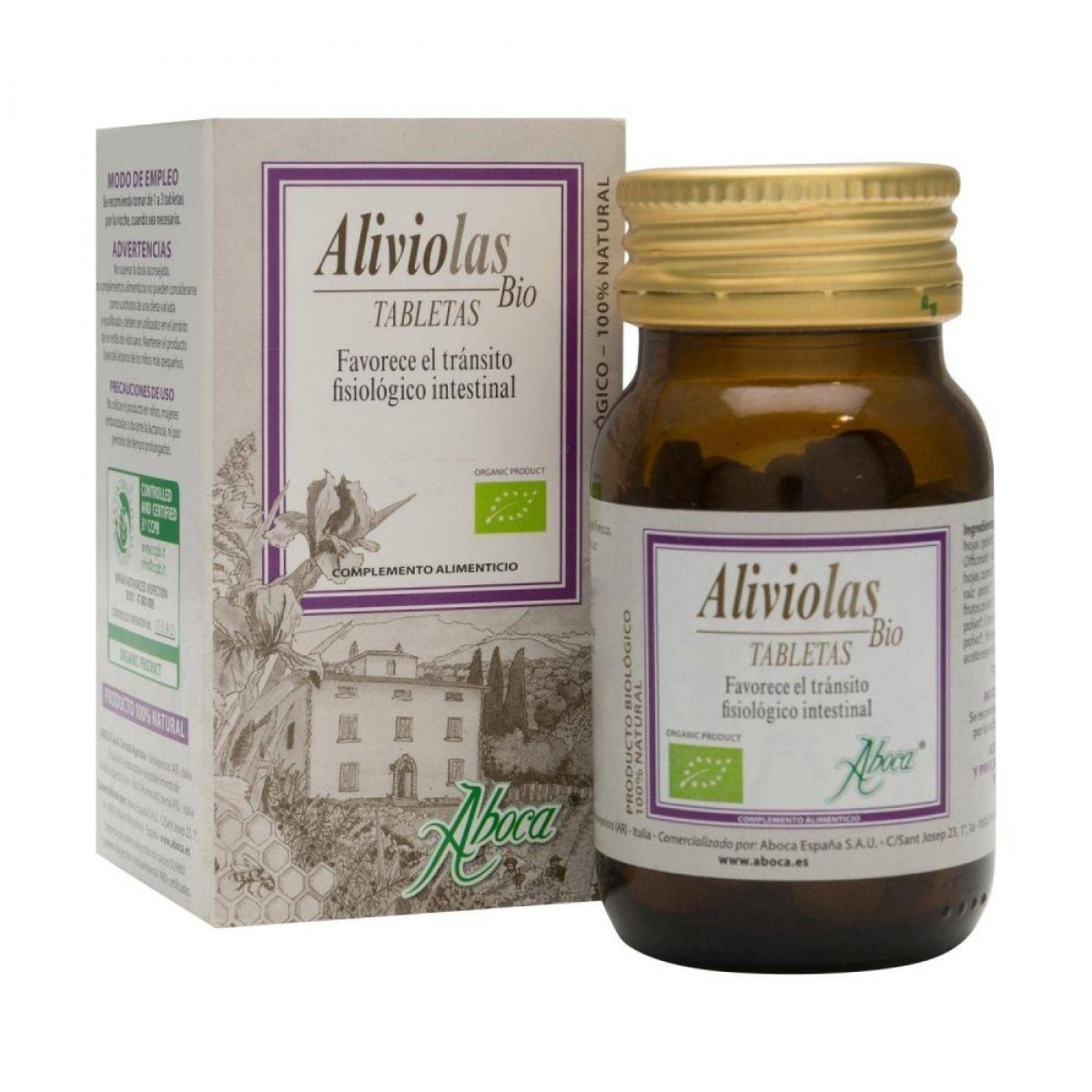 aliviolas bio 90 tabletas aboca