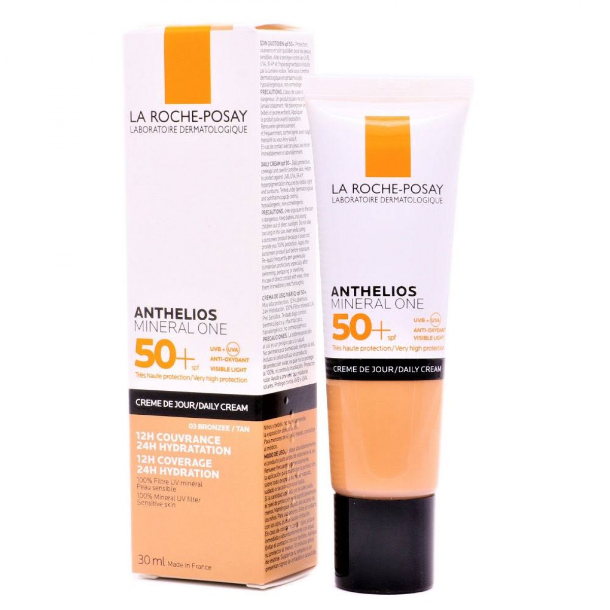 anthelios mineral one 50 crema bronzee 30 ml la roche posay