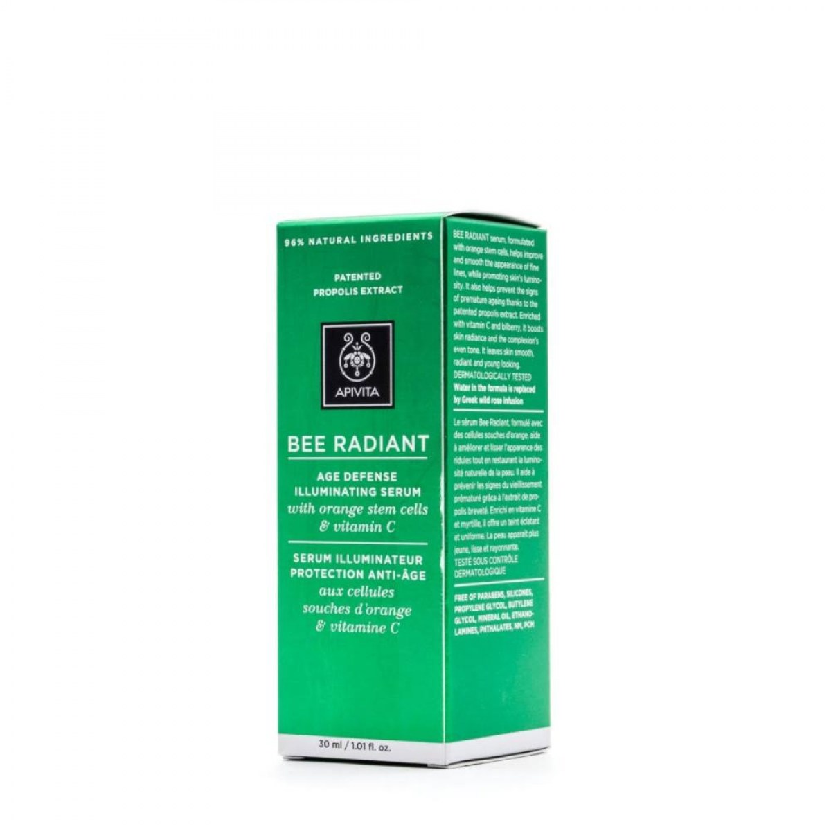 apivita bee radiant serum 30 ml