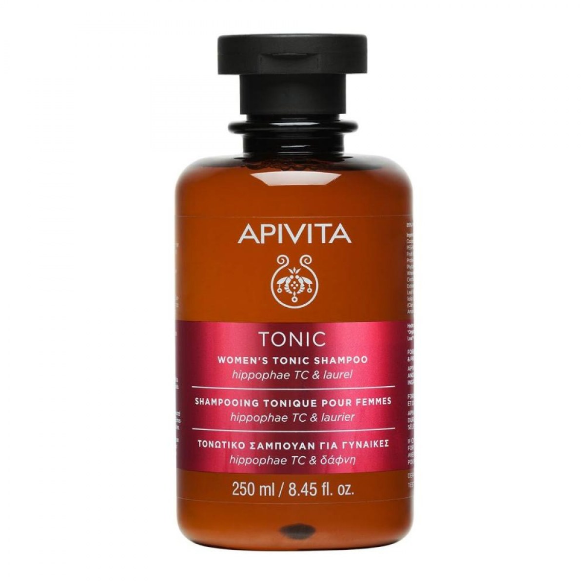 apivita champu tonificante mujeres caida 250 ml