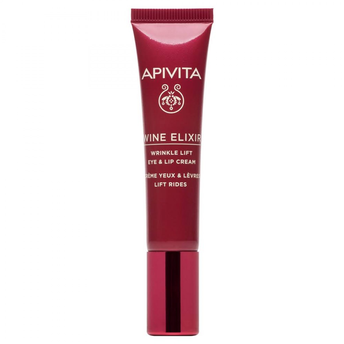 apivita wine elixir contorno ojos y labios 15 ml