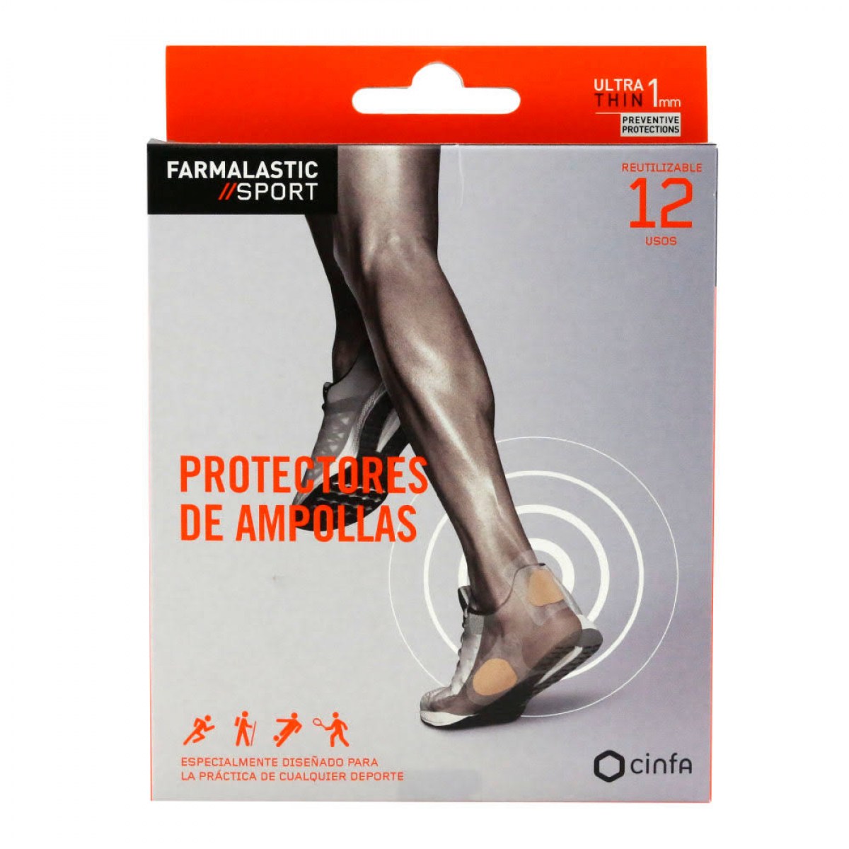 aposito protector de ampollas farmalastic sport