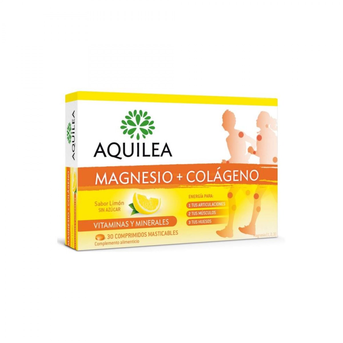 aquilea magnesio colageno 30 comprimidos