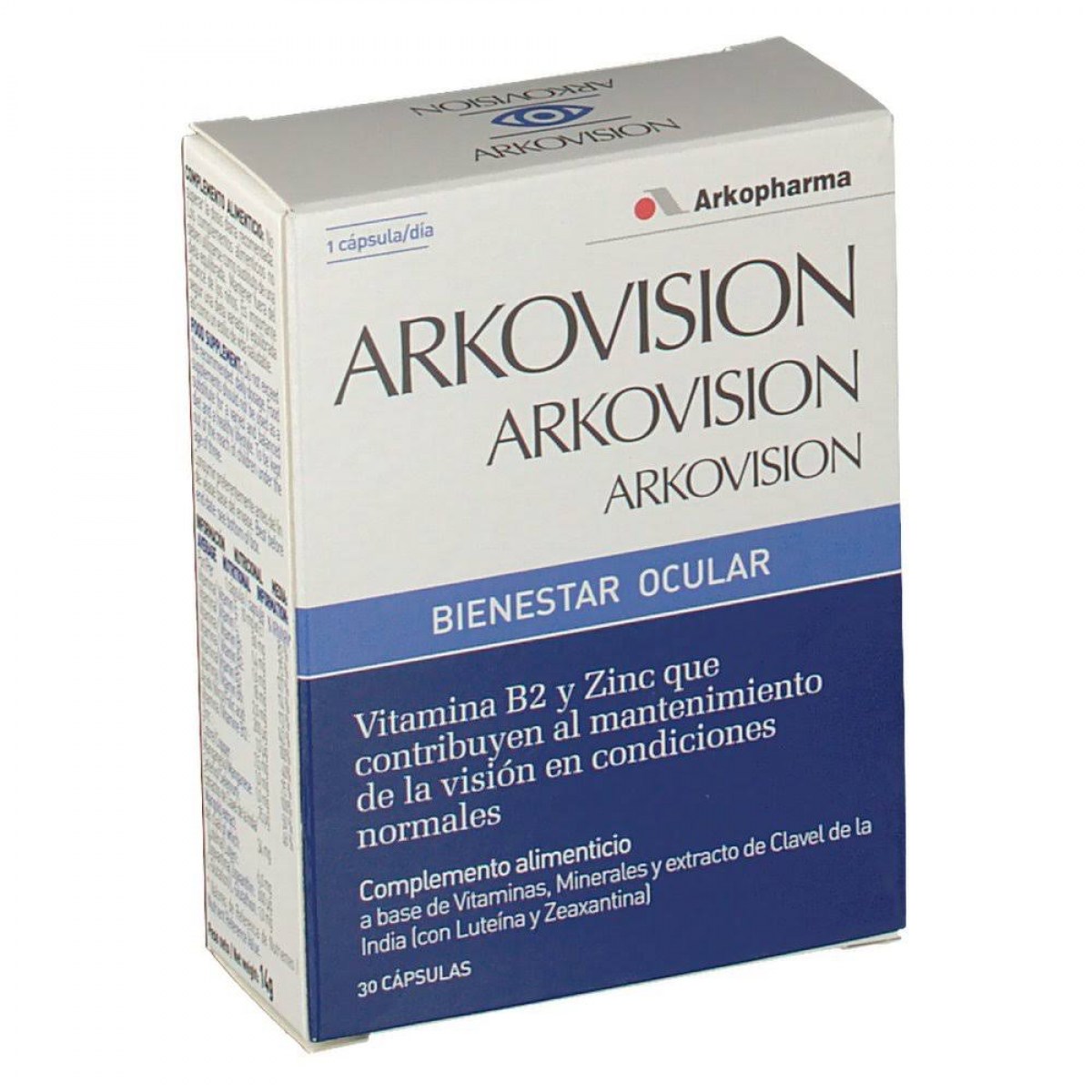 arkovision bienestar ocular 30 capsulas
