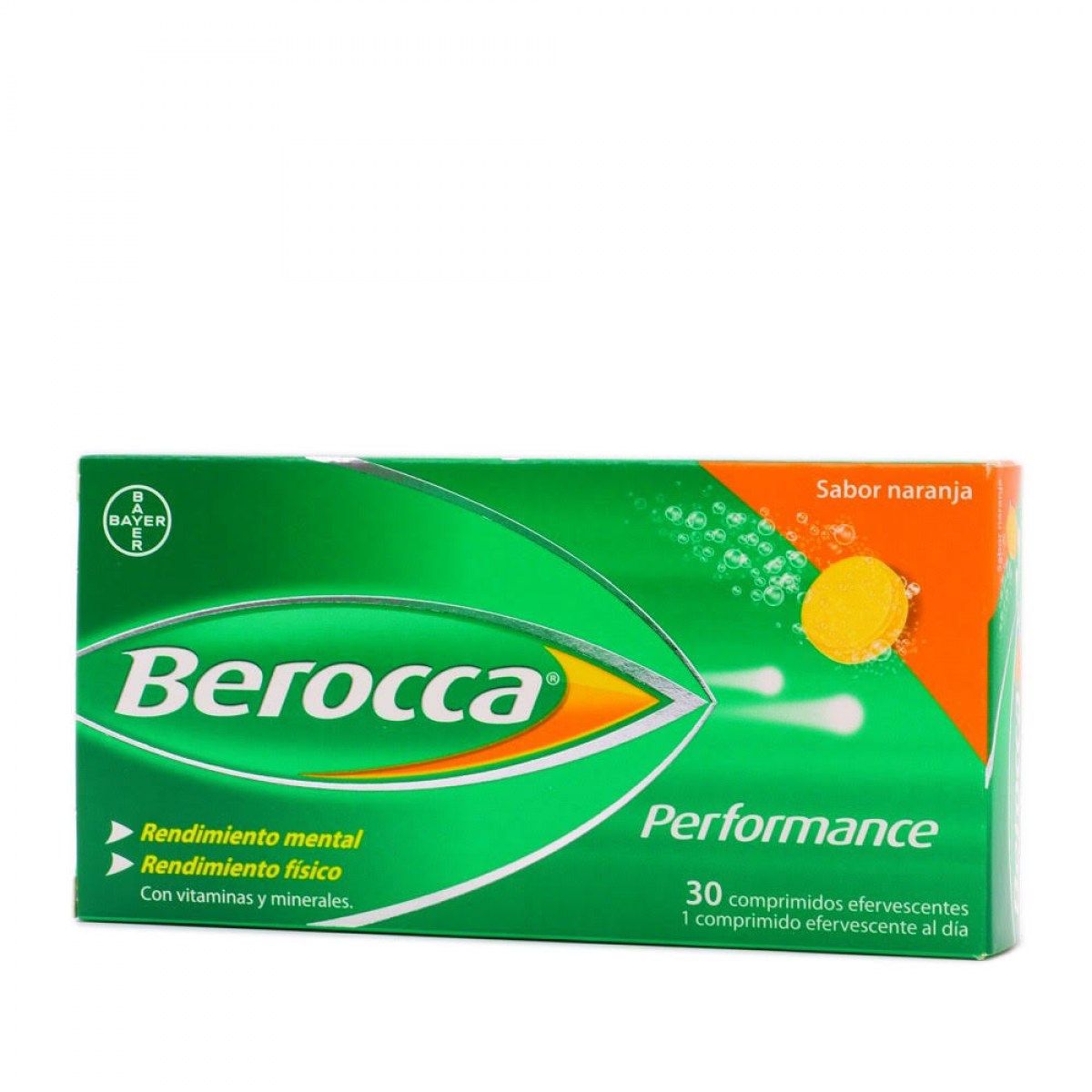 berocca performance 30 comprimidos naranja