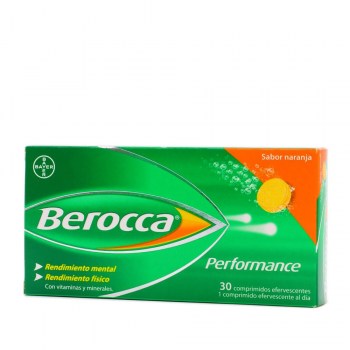 berocca performance 30 comprimidos naranja