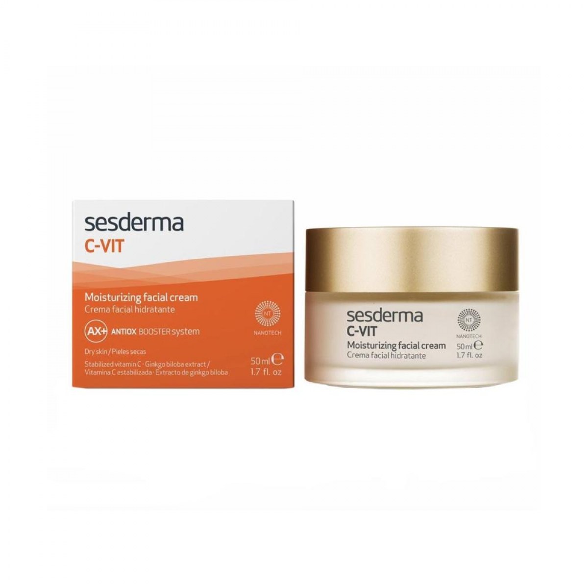 c vit crema facial hidratante 50 ml sesderma