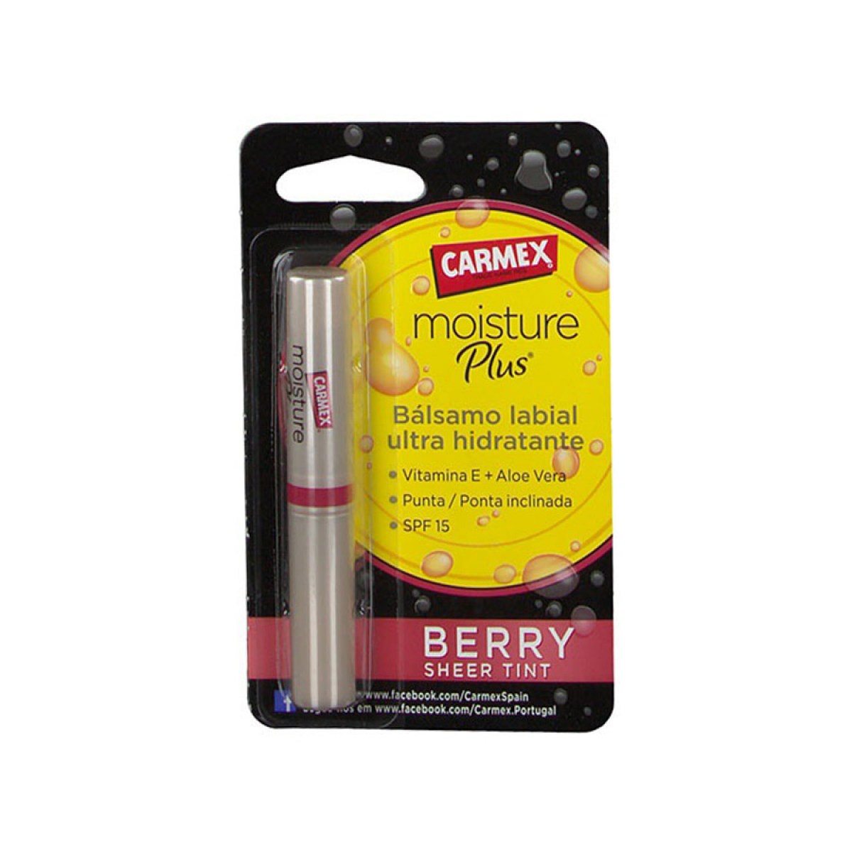 carmex moisture plus berry 2 g