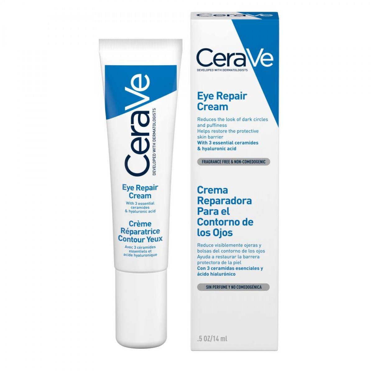 cerave crema reparadora contorno de ojos 14 ml