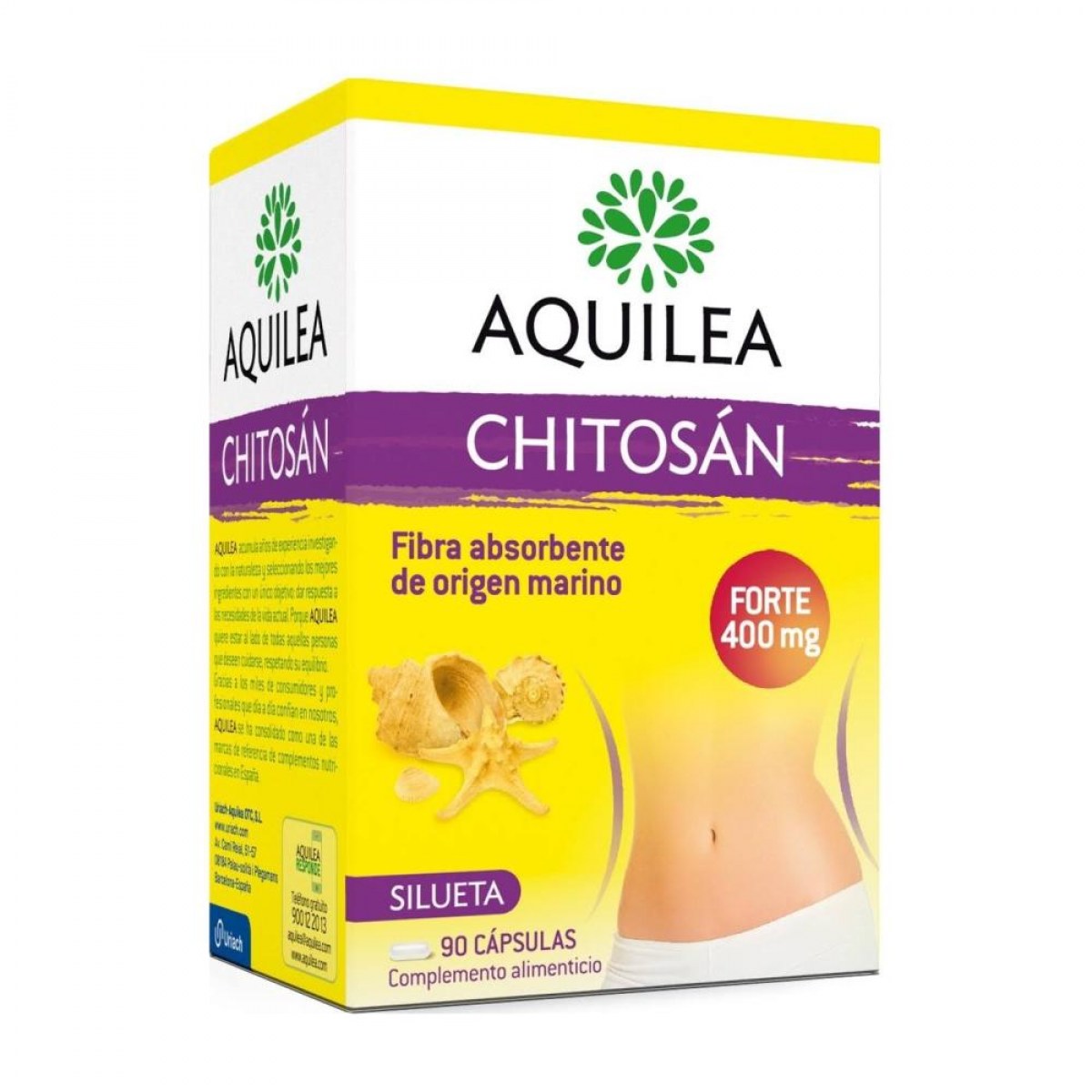 chitosan aquilea forte 90 capsulas
