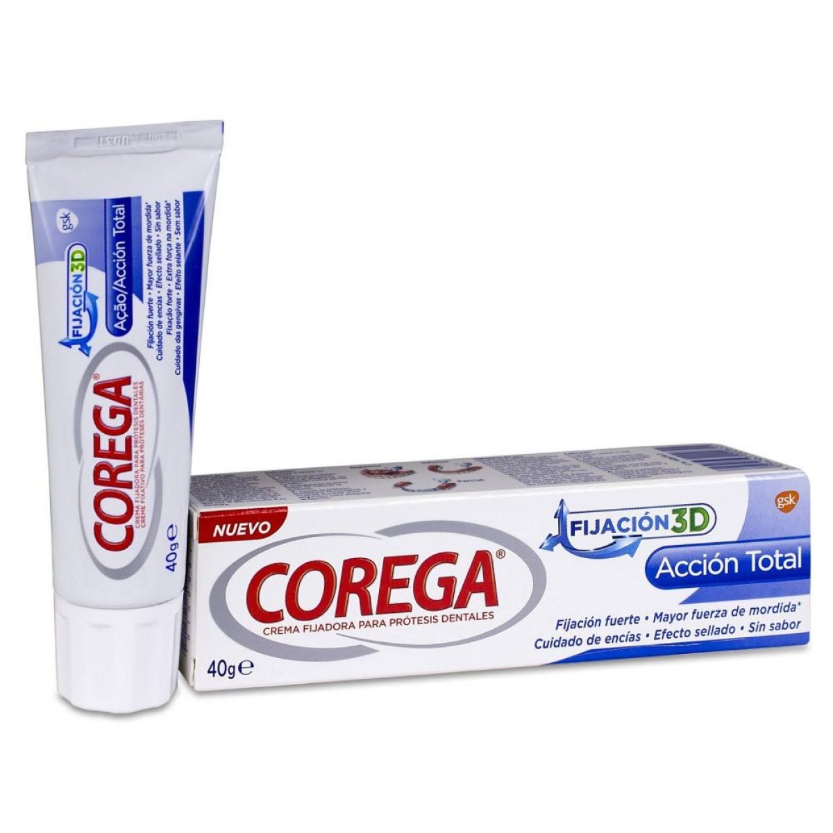 corega accion total crema 40gr