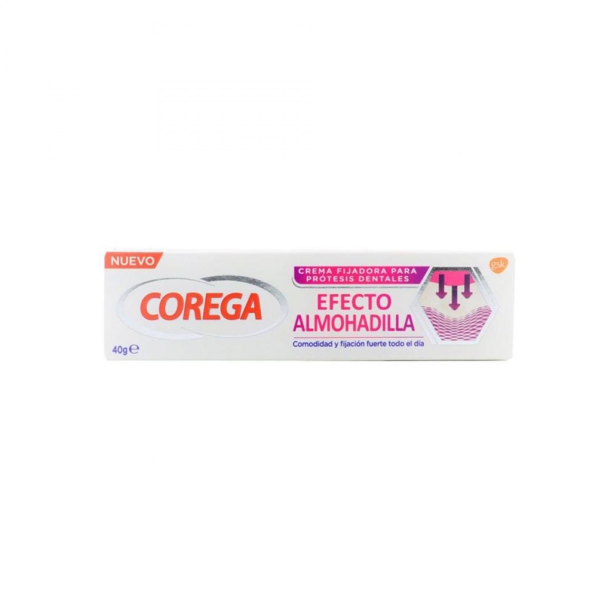 corega efecto almohadilla adhesivo protesis 70 g