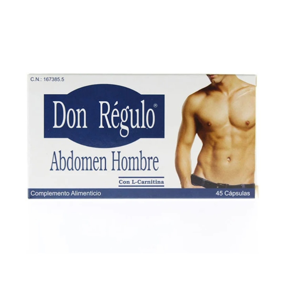 don regulo abdomen hombre 45 capsulas
