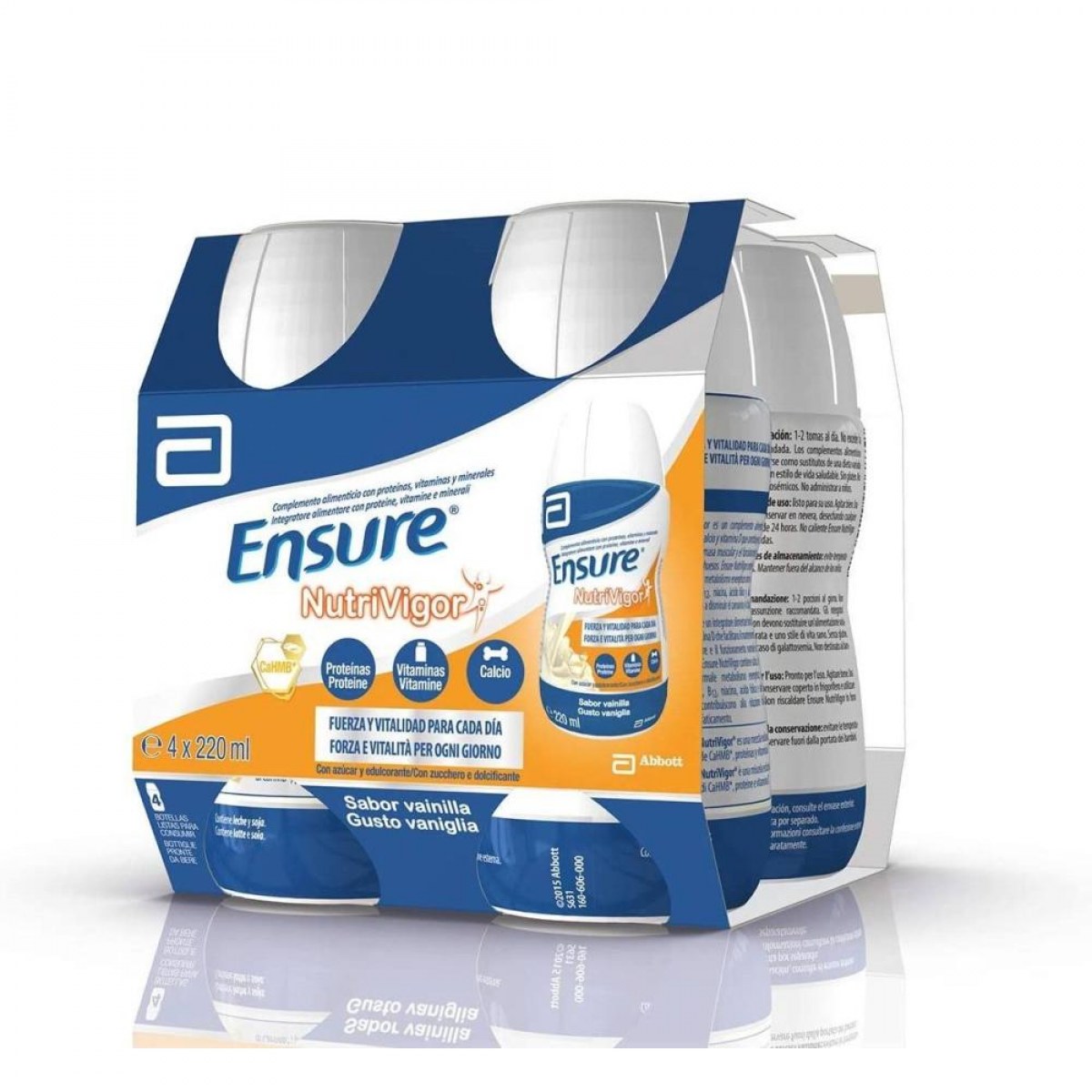 ensure nutrivigor botella 4 botella 220 ml vaini