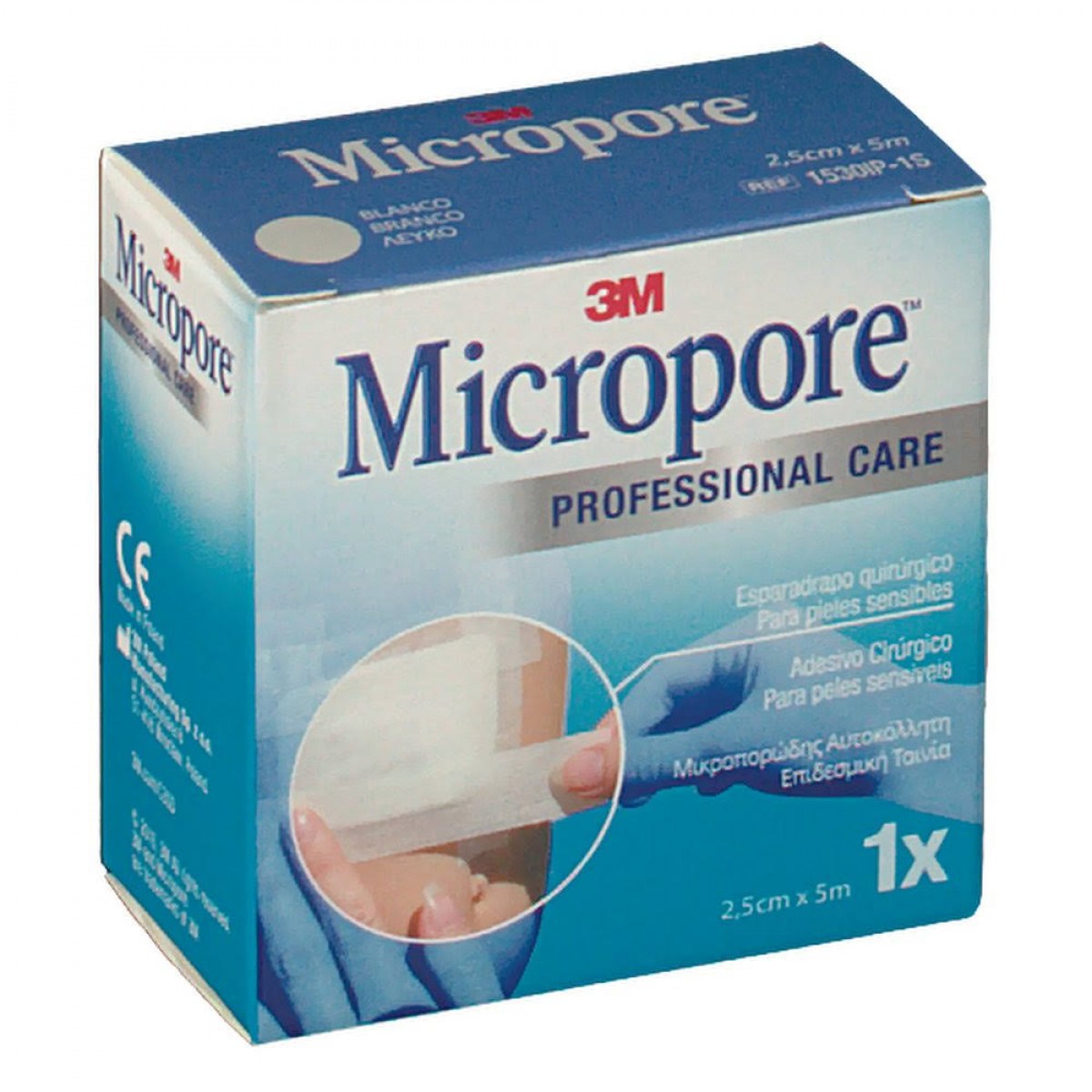esparadrapo micropore blanco 5x25