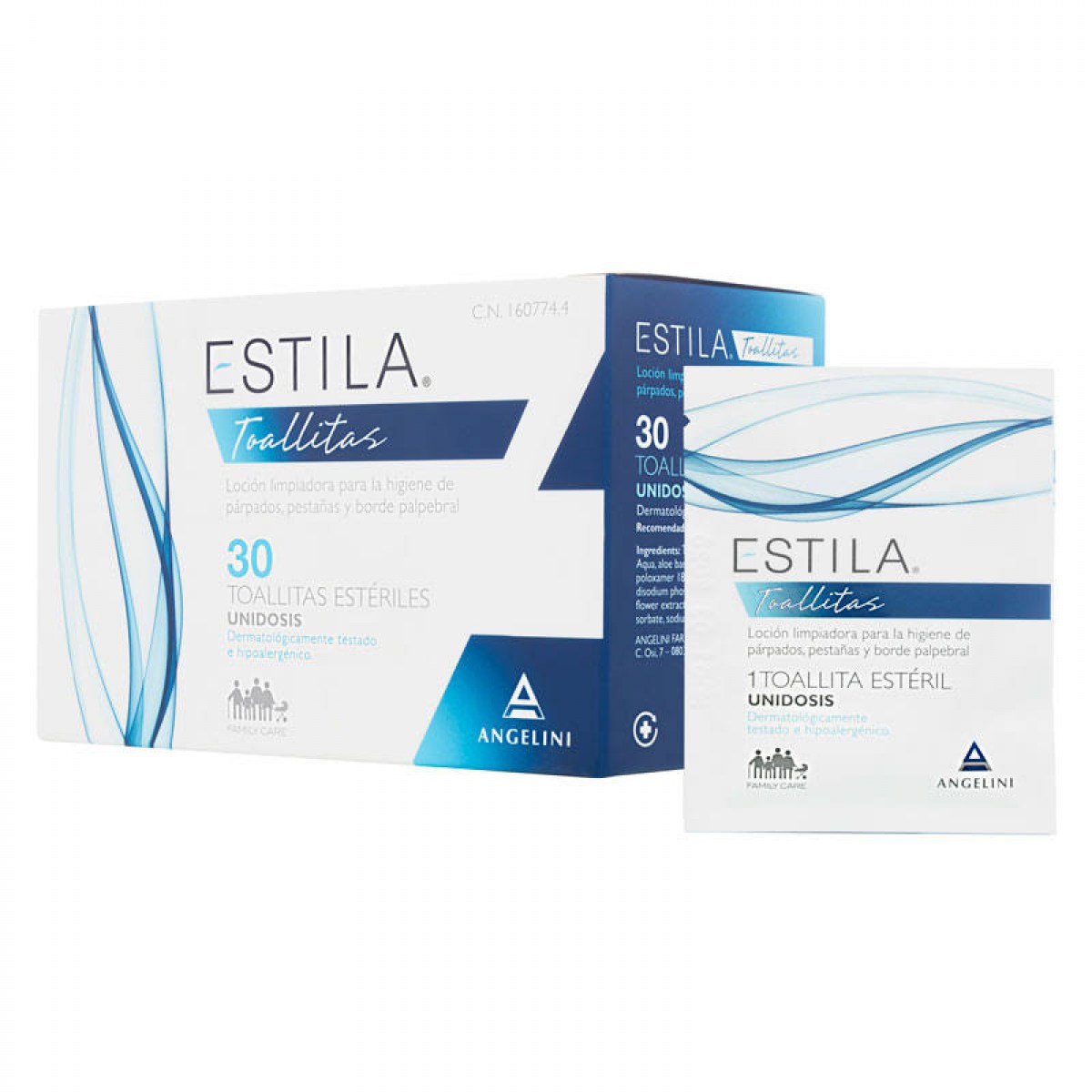 estila 30 toallitas