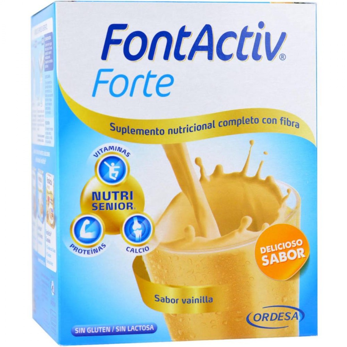 fontactiv forte vainilla 14 sobres