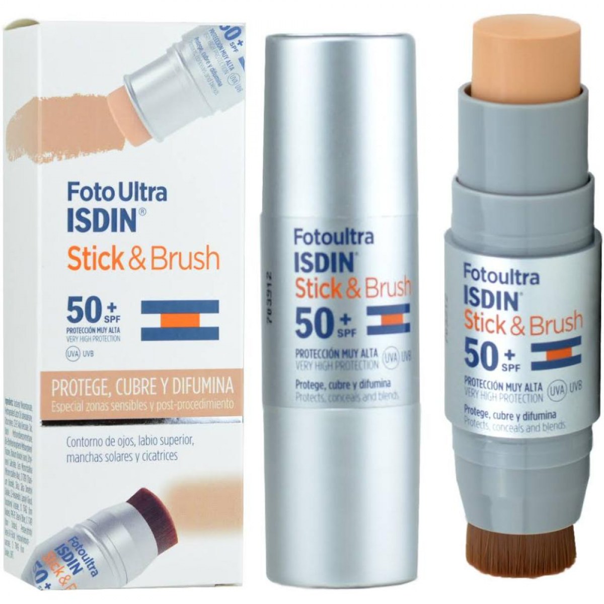 fotoultra isdin stick brush spf 50 7 g