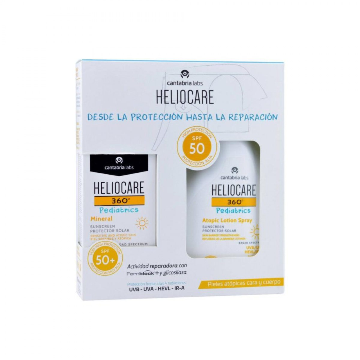 heliocare 360o pediatrics atopic lotion spray 250ml