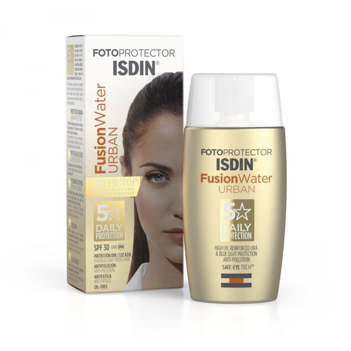 isdin fotoprotector fusion water urban 50ml