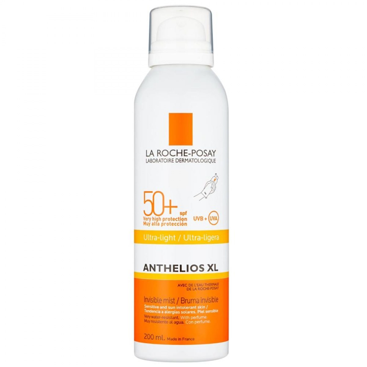 la roche posay anthelios xl bruma invisible 200ml