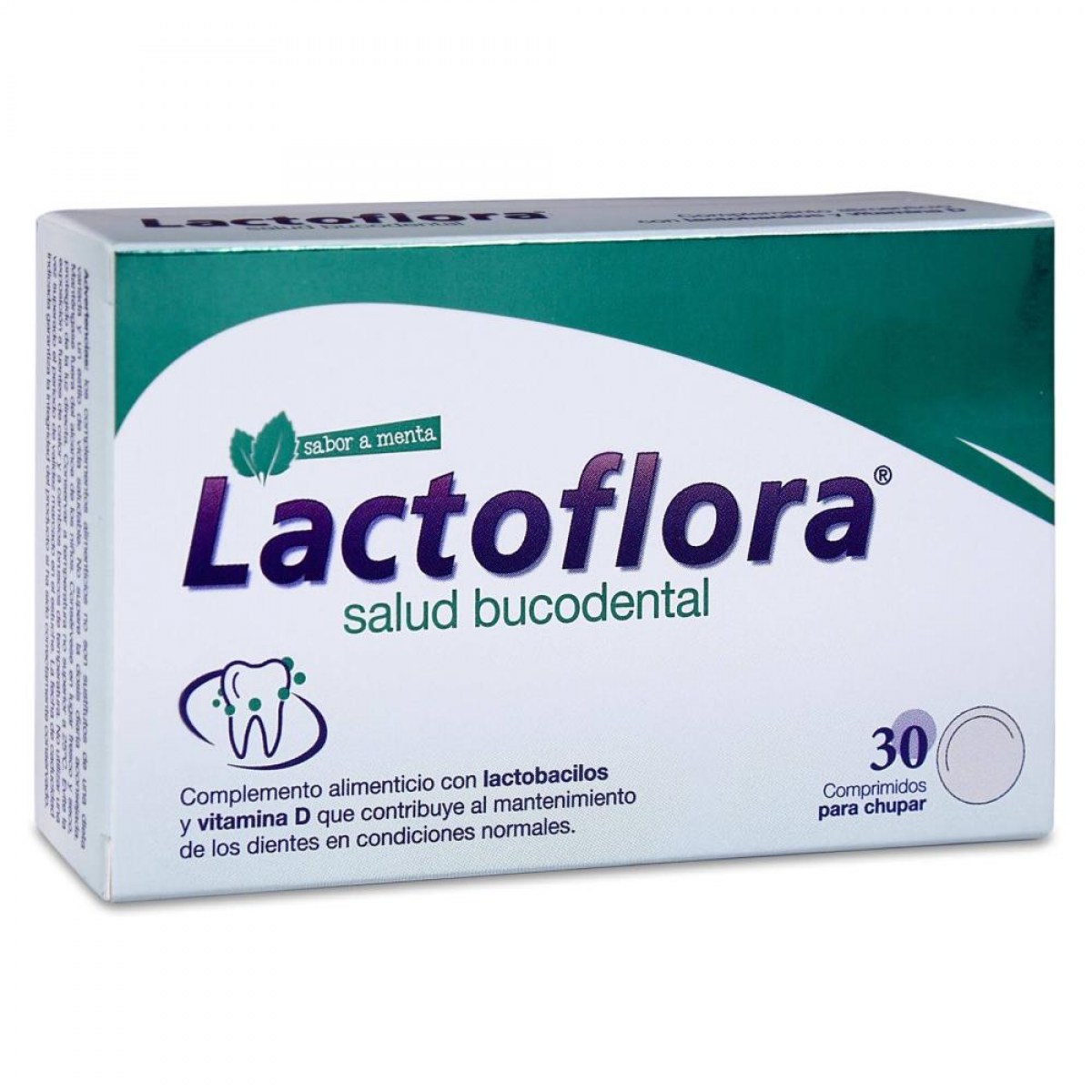 lactoflora salud bucodental menta 30 comprimidos