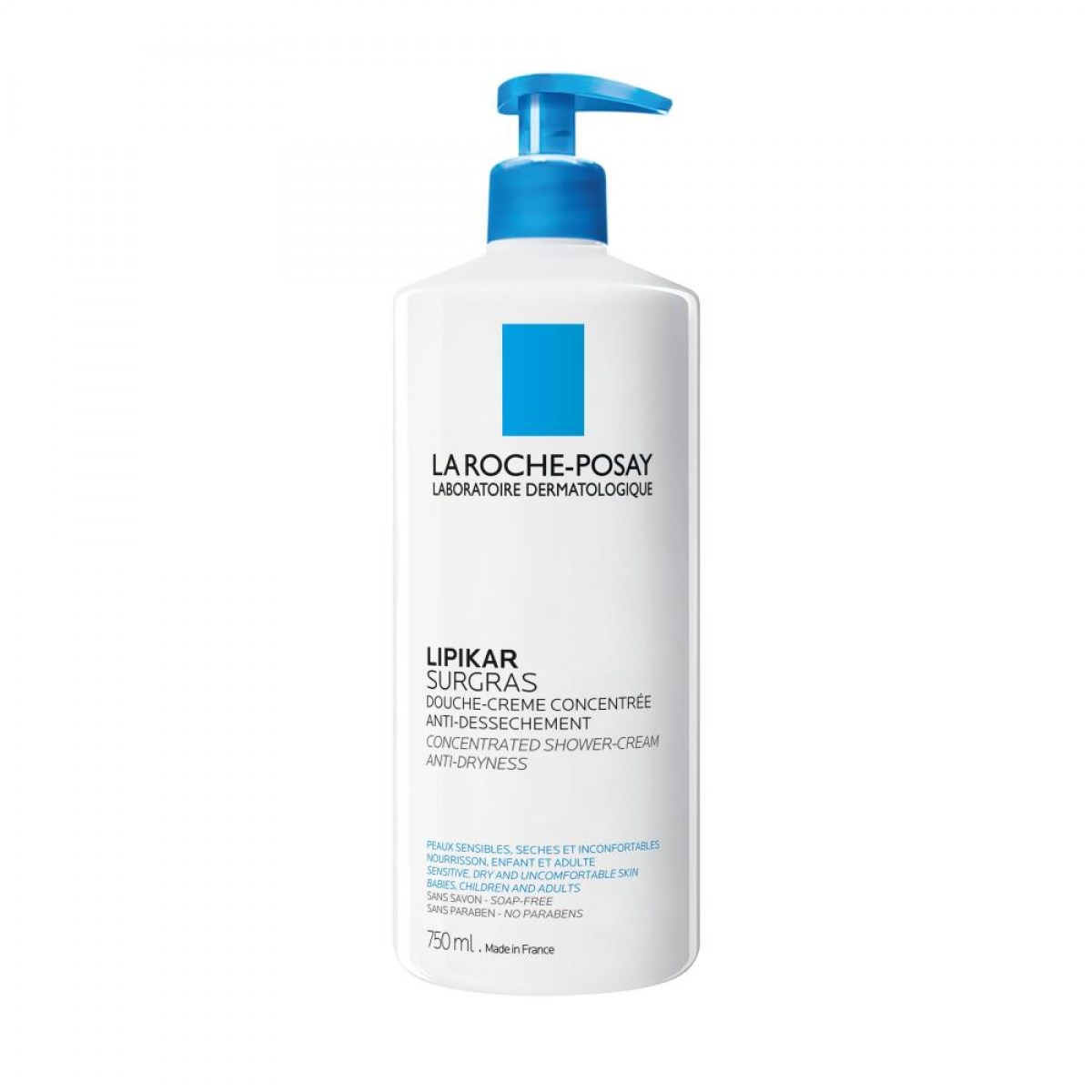 lipikar surgras crema de ducha 750 ml