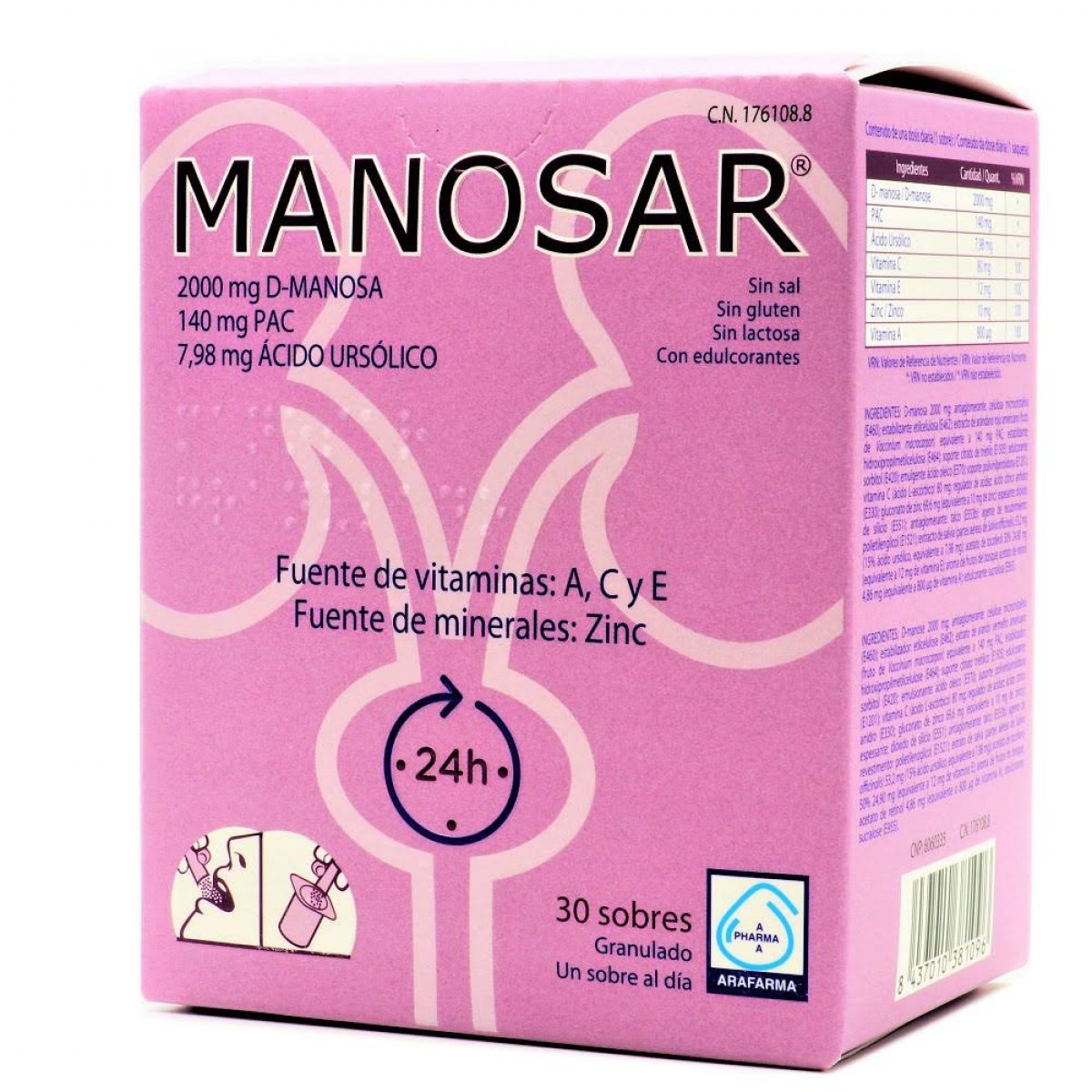 manosar 30 sobres