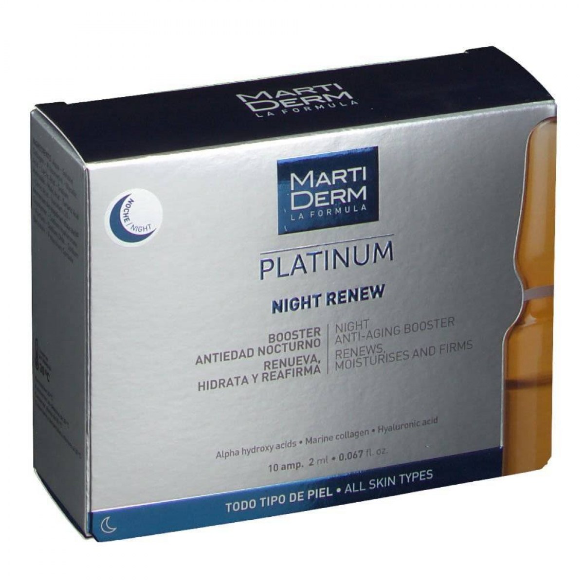 martiderm night renew 10 ampollas