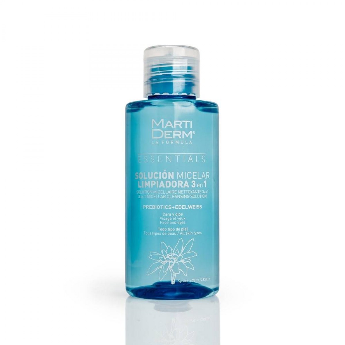 martiderm solucion micelar limpiadora 75 ml