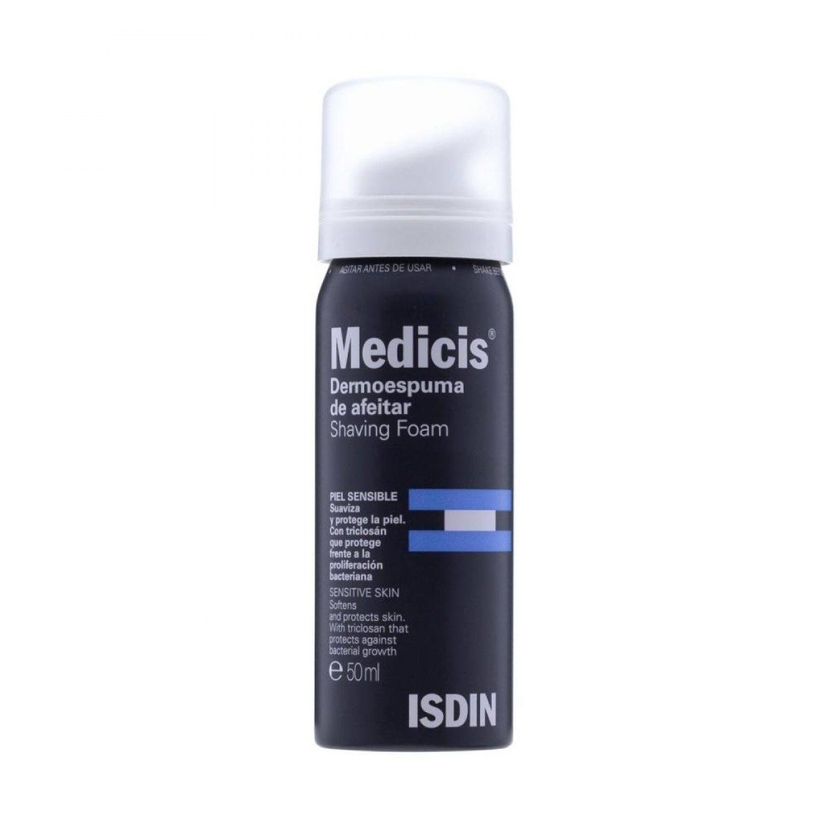 medicis dermoespuma de afeitar isdin 50 ml
