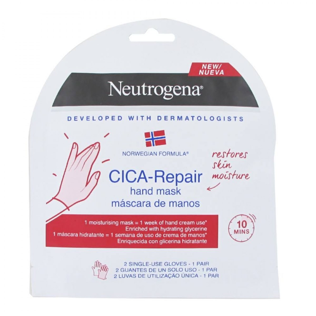 neutrogena cica repair mascara de manos
