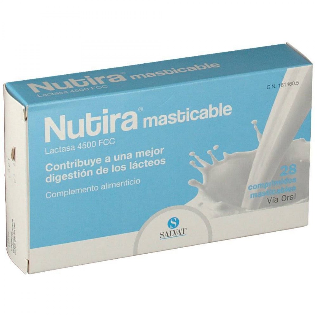 nutira lactasa masticable 28 comprimidos