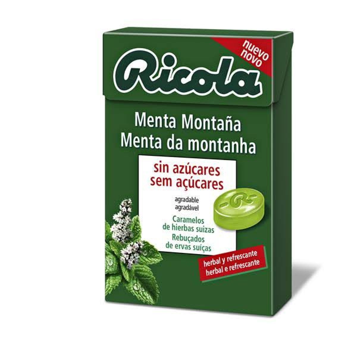 ricola caramelos menta montana 50 g