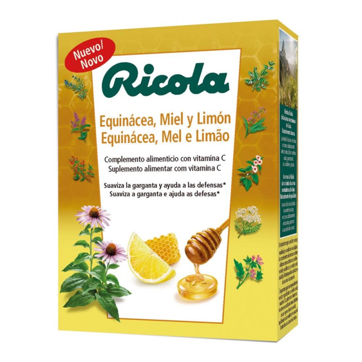 ricola equinacea miel limon 50 g