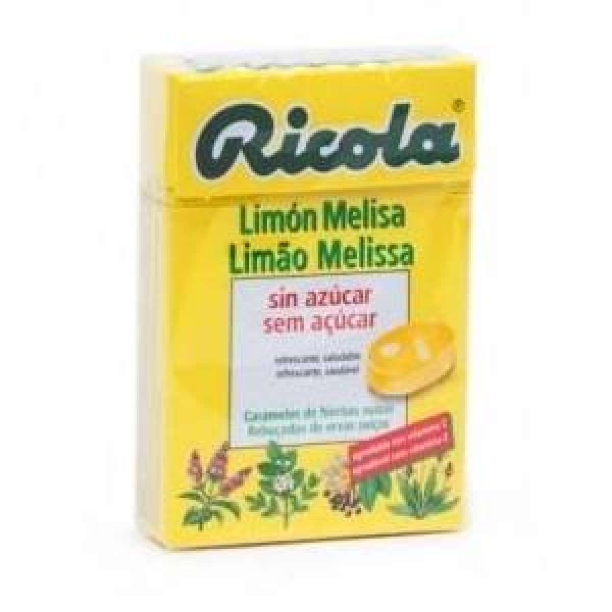 ricola limon caramelos sin azucar 50g