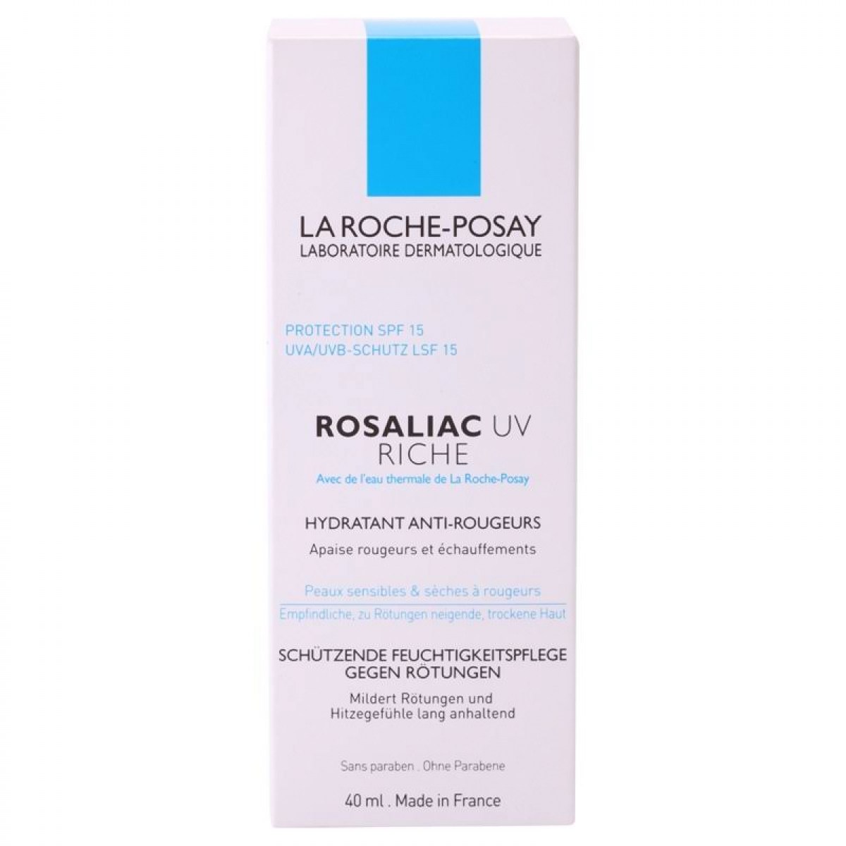 rosaliac uv rica 40 ml la roche posay