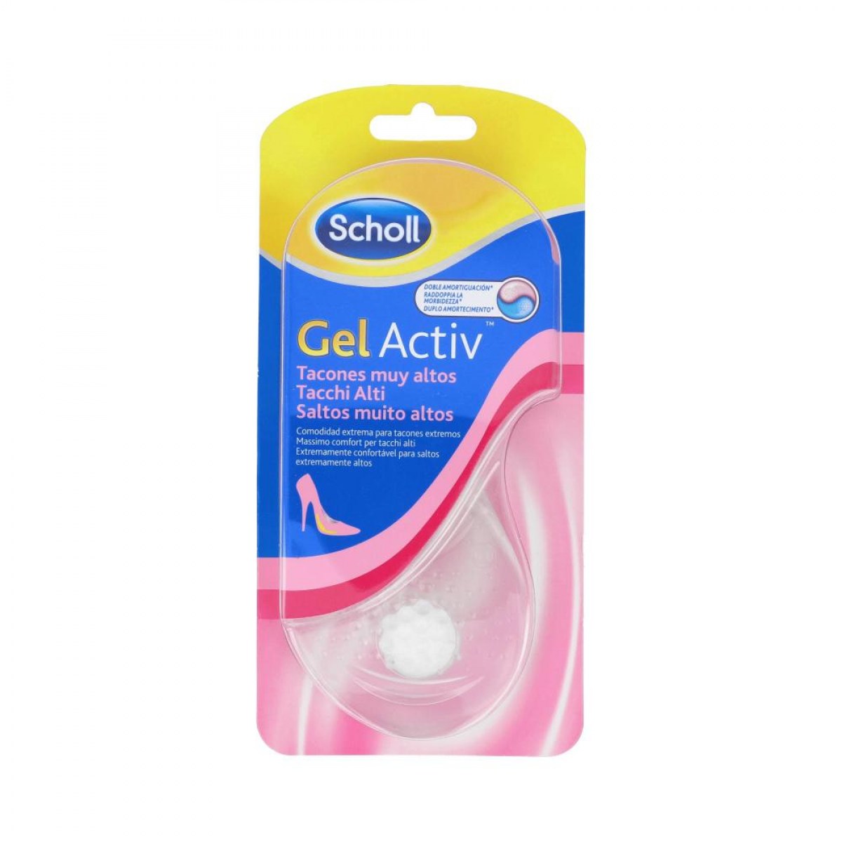 scholl gel activ tacones muy altos