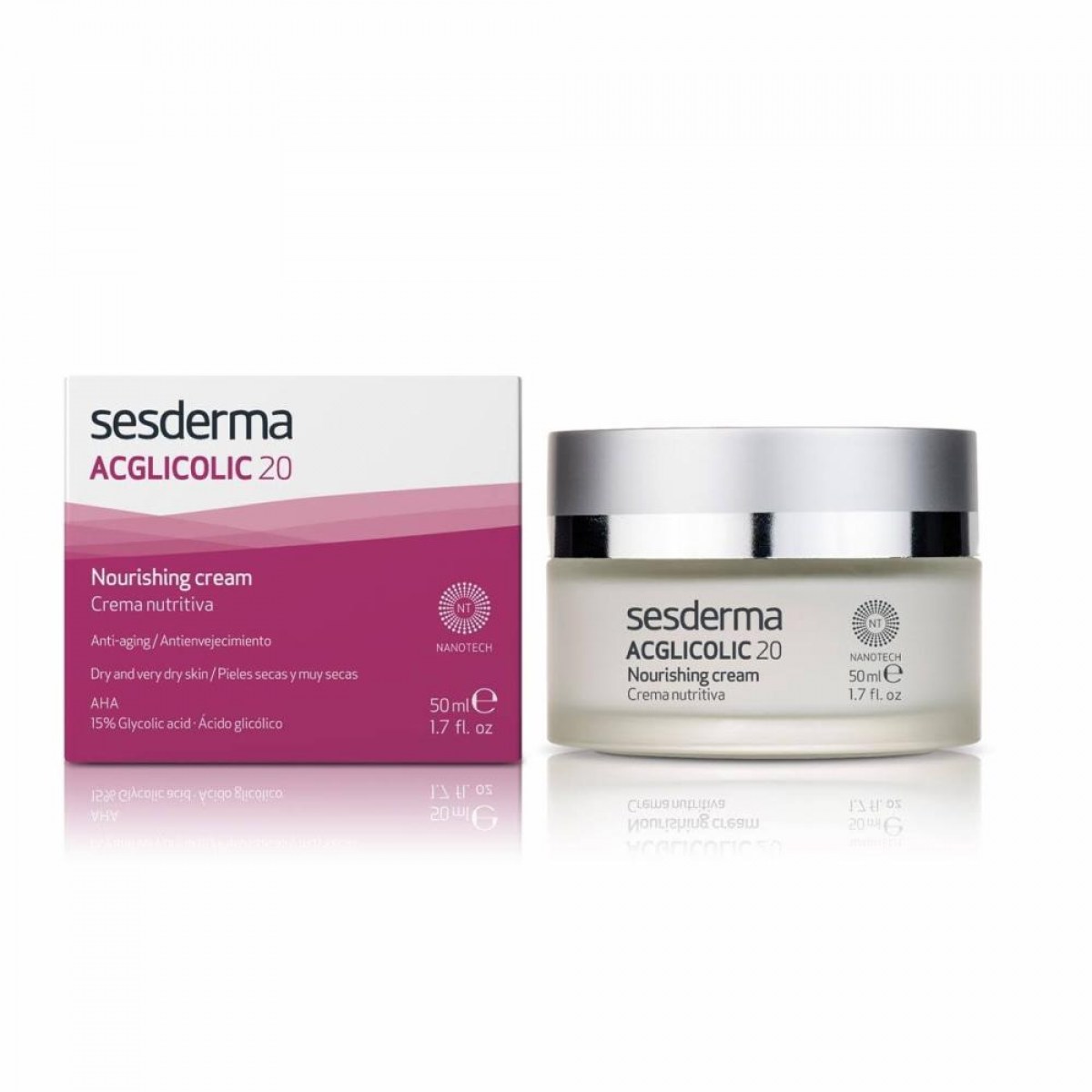 sesderma acglicolic 20 crema nutritiva 50 ml