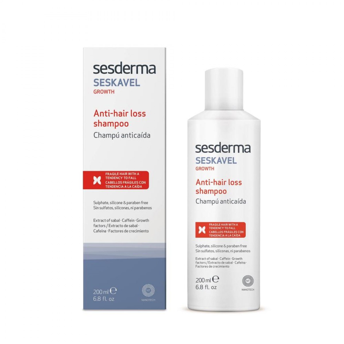 sesderma champu anticaida seskavel 200 ml