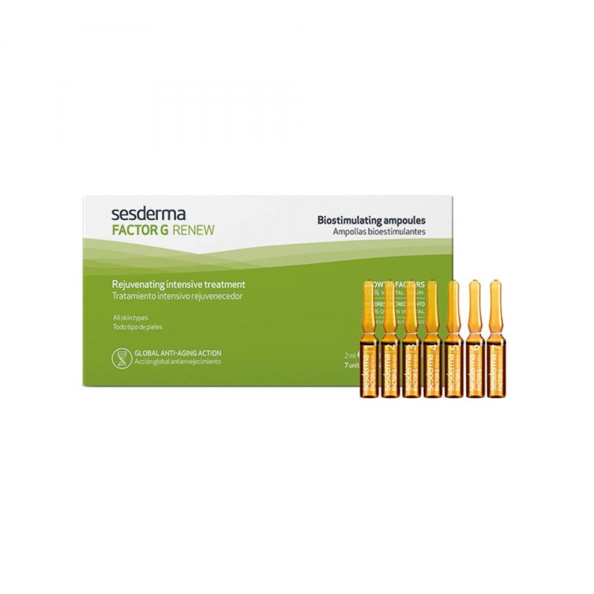 sesderma factor g ampollas 7 x 2 ml