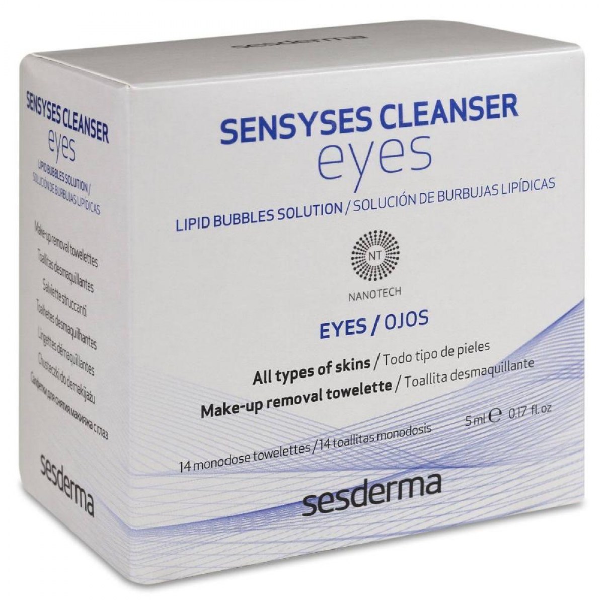 sesderma sensyses cleanser eyes 14 uds