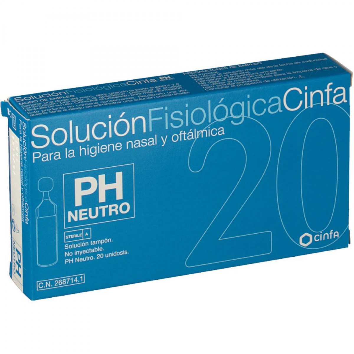 solucion fisiologica cinfa 20 unidosis