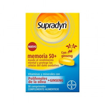 supradyn memoria 50 30 comprimidos