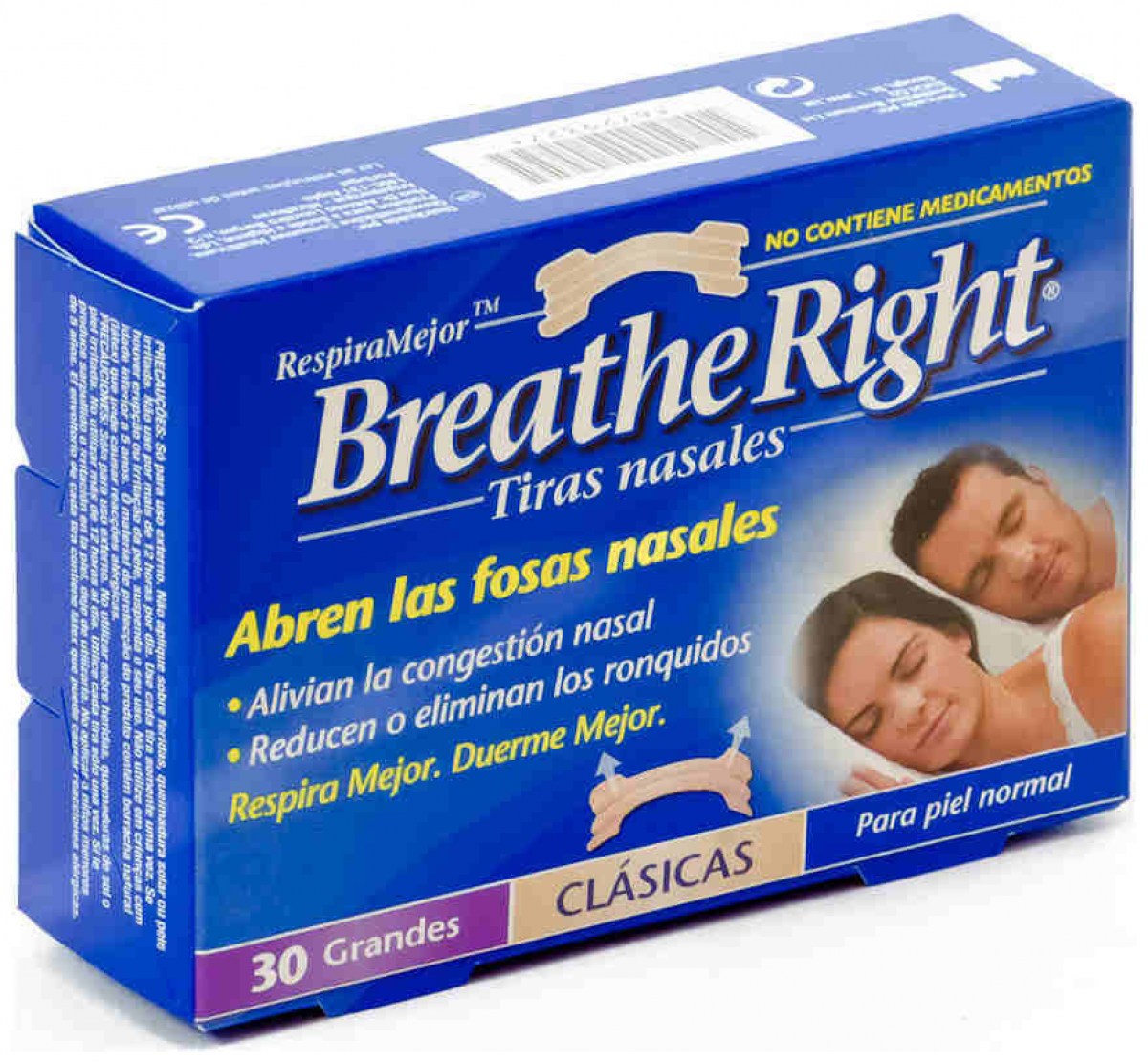 tiras nasales breathe right gde 30