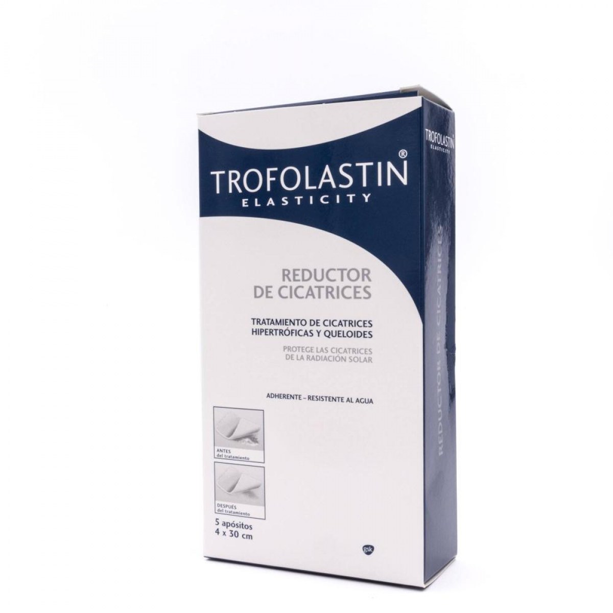 trofolastin reductor de cicatrices 4 x 30 cm 5 apositos