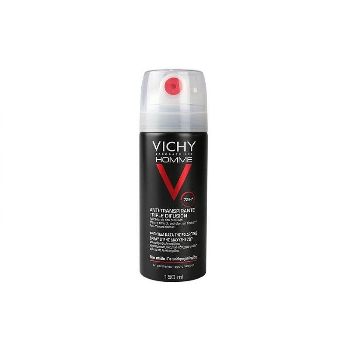 vichy desod homme spray 72 h 150ml