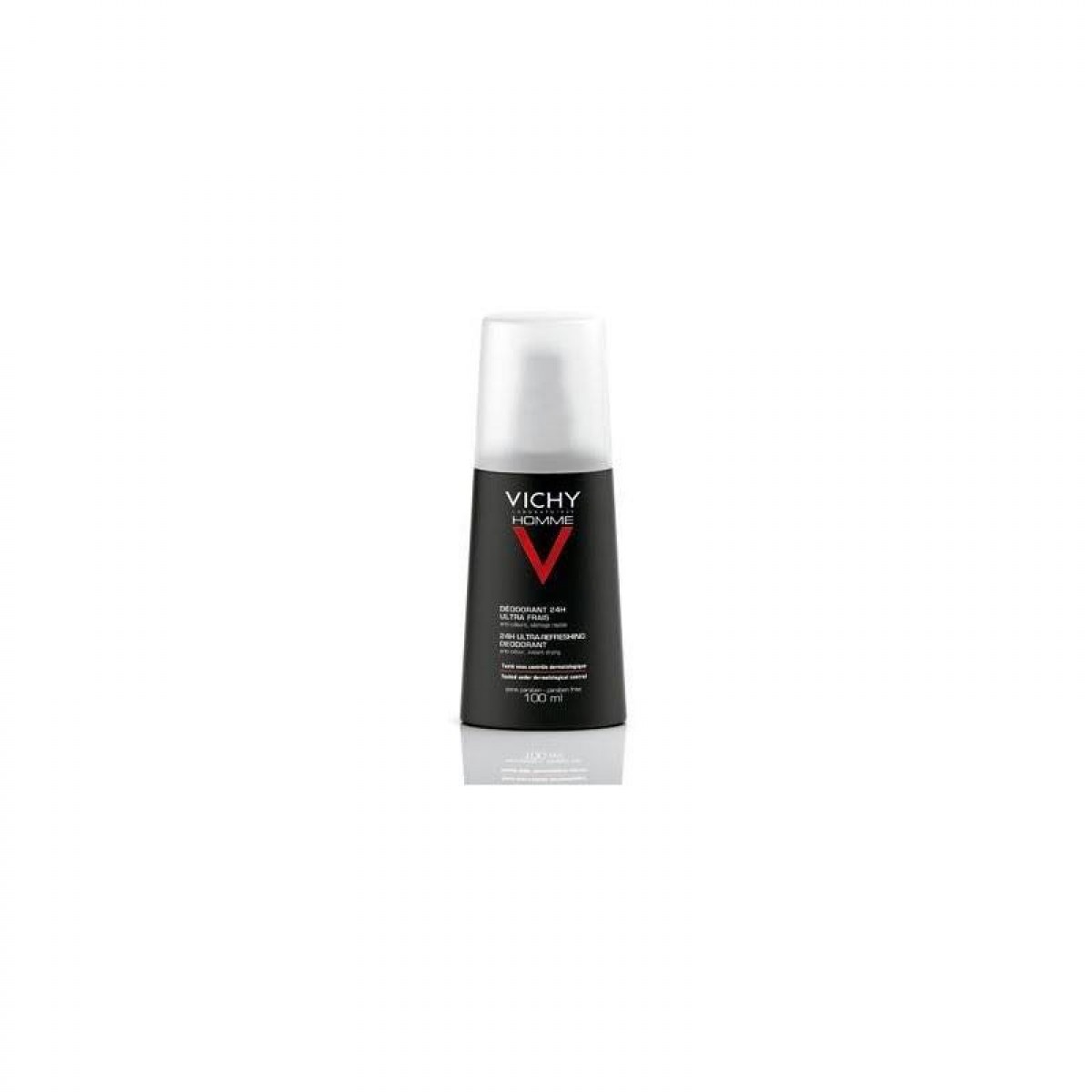 vichy homme desodorante ultra fresco vaporizador 100 ml