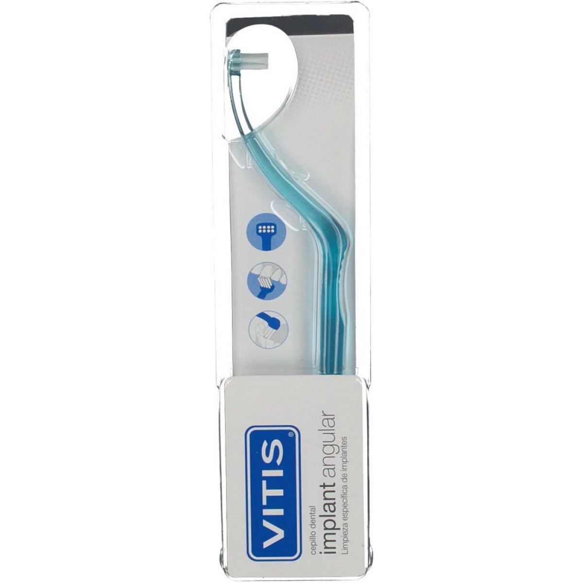 vitis cepillo dental implant angular